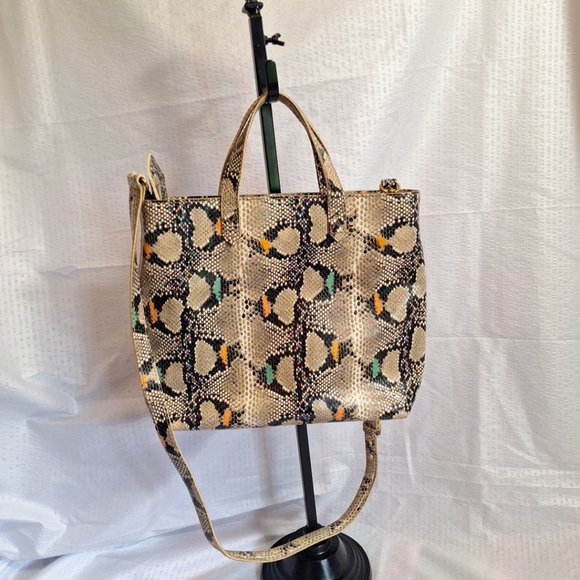 Madewell The Zip-Top TransportCrossbody: Snake Embossed bag - Picture 13 of 15